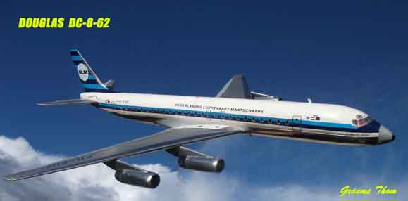 1/100 Nitto DC-8 Super 62