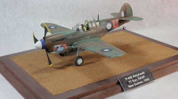 1/72 Academy P-40E Kittyhawk RAAF New Guinea 1/72 Academy P-40E Kittyhawk RAAF New Guinea
