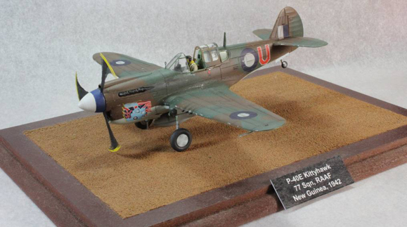 1/72 Academy P-40E Kittyhawk RAAF New Guinea