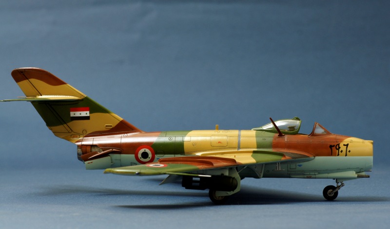 HobbyBoss MIG-17 of the Syrian Air Force HobbyBoss MIG-17 of the Syrian Air Force