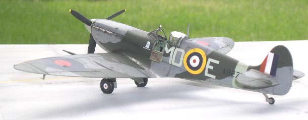 completed Spitfire model